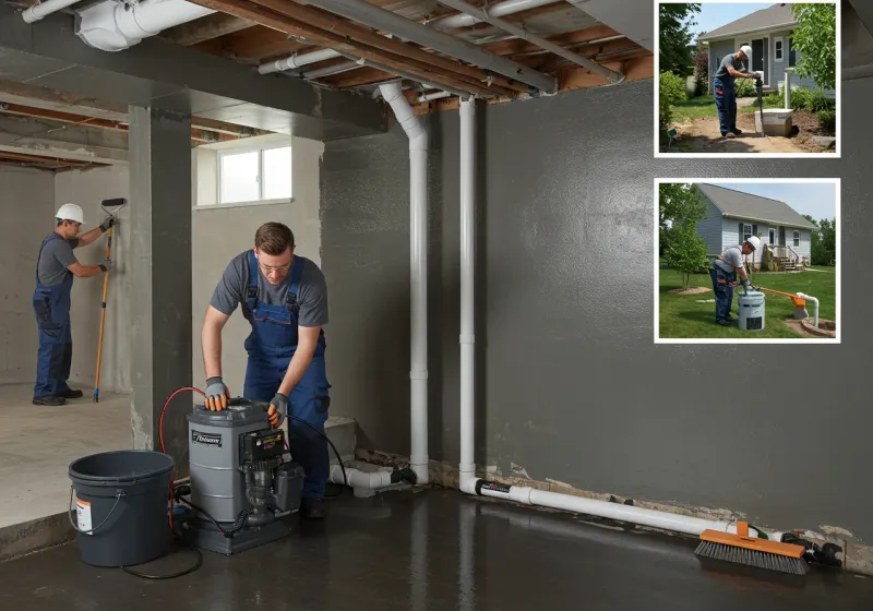 Basement Waterproofing and Flood Prevention process in Signal Mountain, TN
